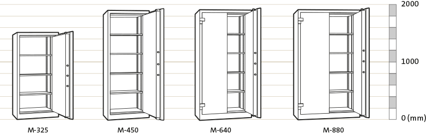 Archive Cabinet - Technical Drawing